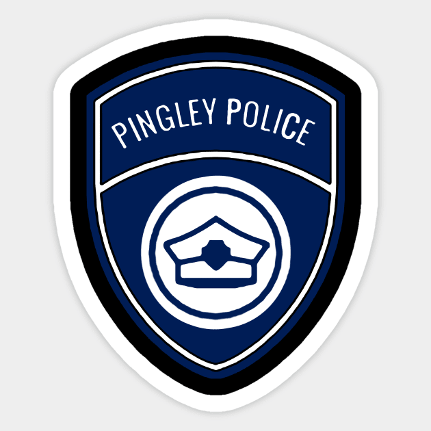 Pingley Police Sticker by NudeBusdriver